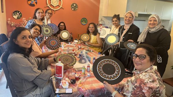 Dot mandala master class for adults and children